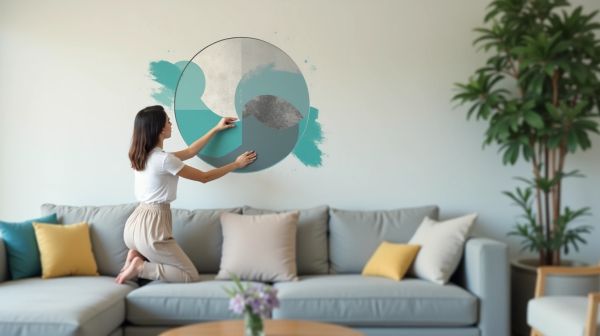 Déco murale originale : maison stickers pour une transformation moderne
