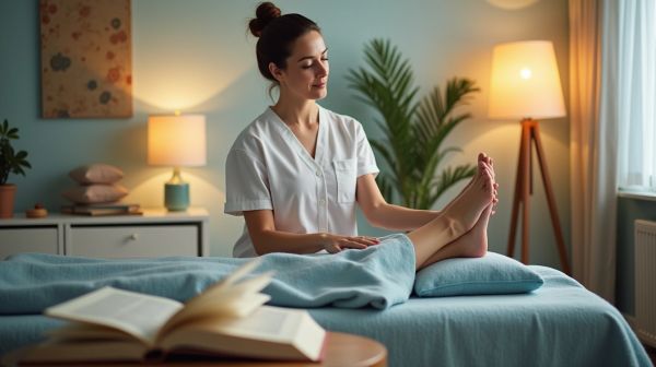 Formation en réflexologie agréée ASCA pour résultats optimaux de détente